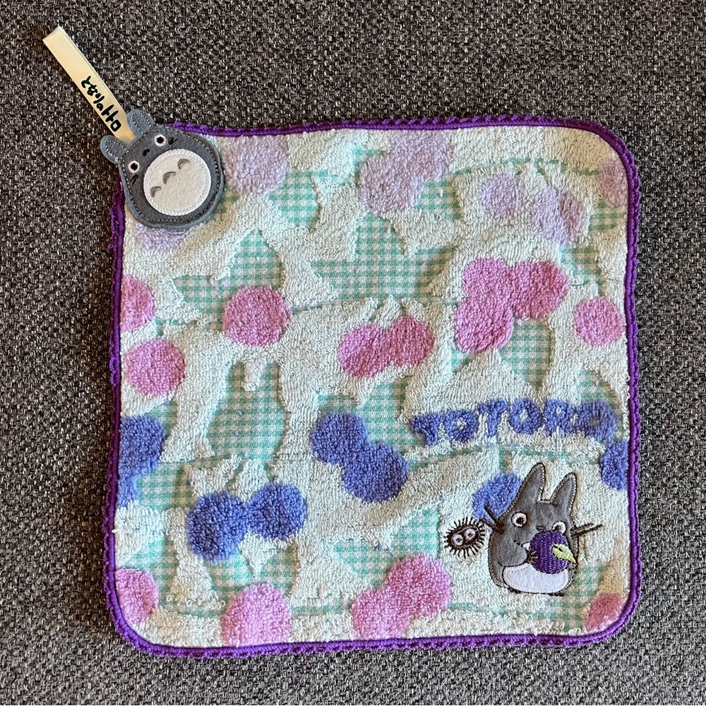 BN Japan 23cm Studio Ghibli Totoro Hanging Hand Towel